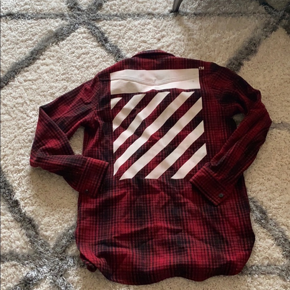 Off-white flannel